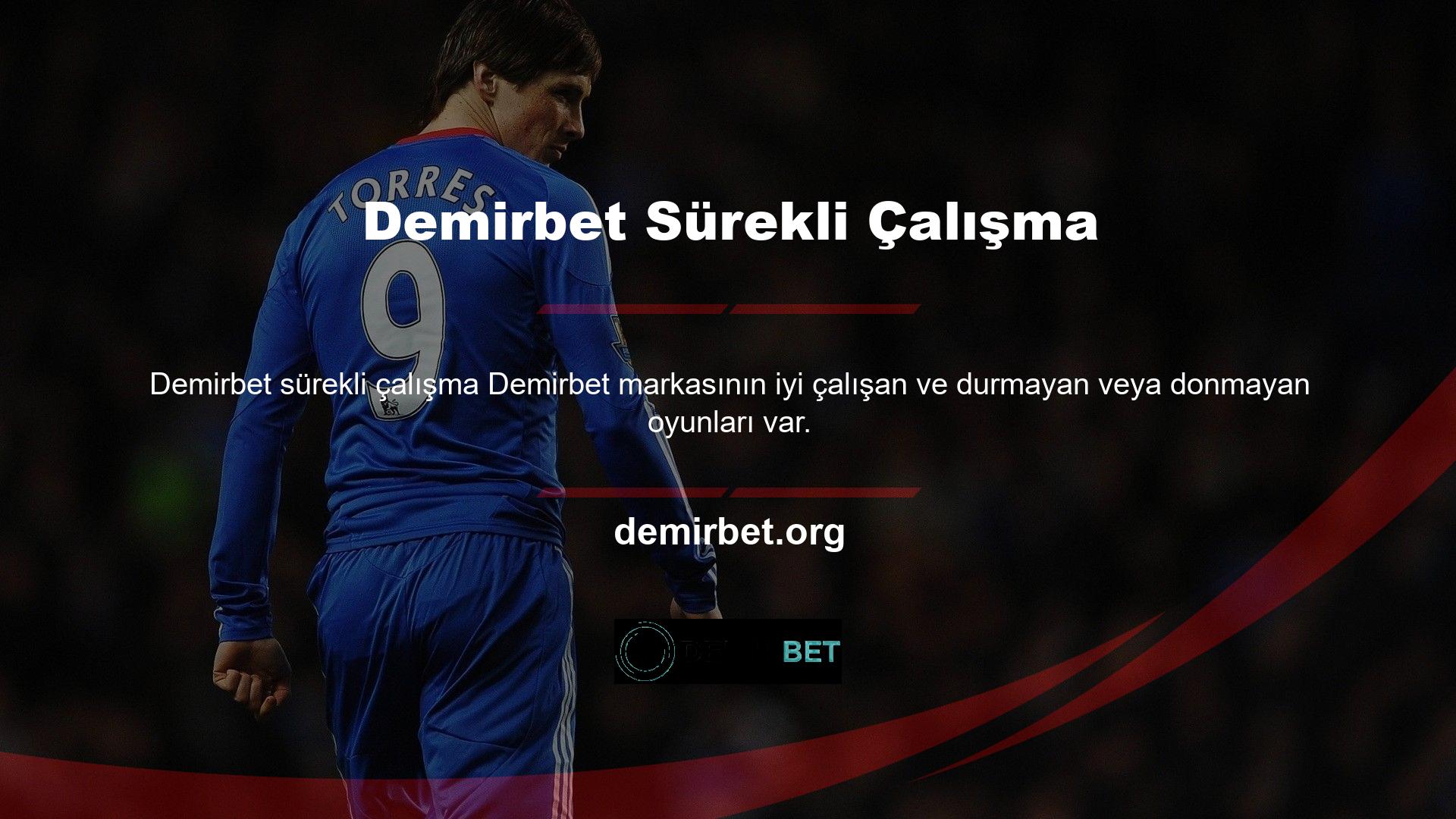 Demirbet canlı casino oyunlarını her masa için farklı satıcılara ayırır ve Türkçe oynamanıza izin verir